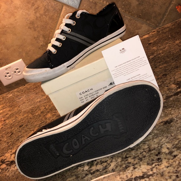 Coach Shoes - Signature Coach Sneakers!